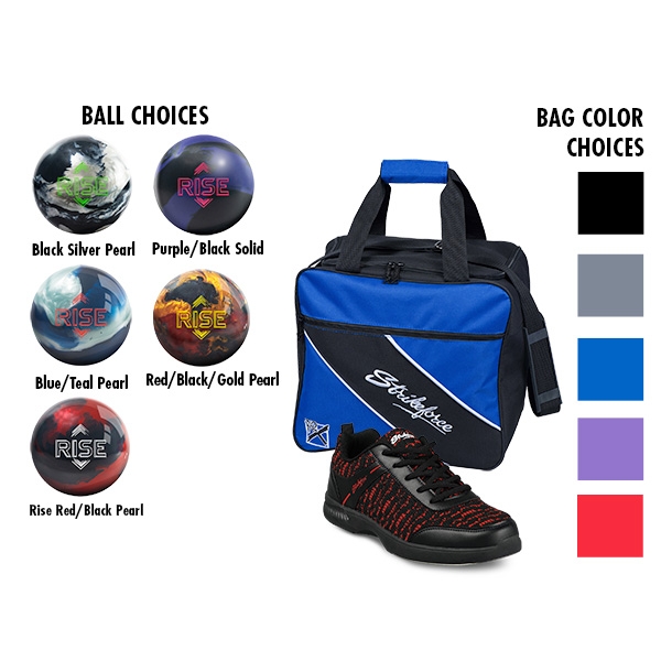 Men's Flyer™ Mesh Lite Black/Cardinal Shoes, Single Tote, Reactive Ball